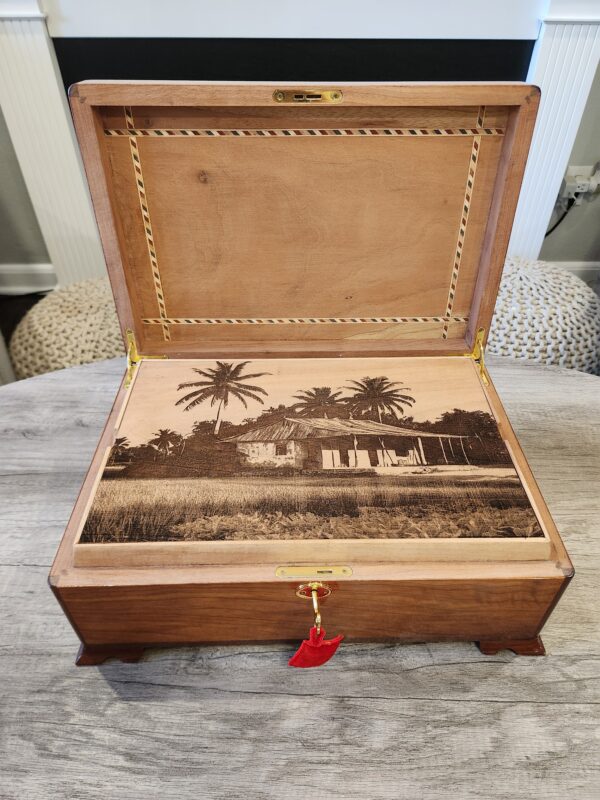 Handmade cedar Humidor 100ct - Image 2